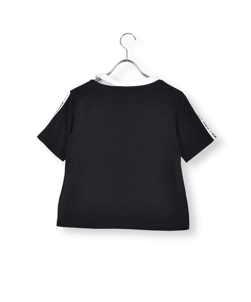 ZIDDY(ジディ)の「ZIDDY/ネックカット推しカラーTシャツ(130~160cm)(Tシャツ/カットソー・キッズ・ブラック/ホワイト/パープル/ブルー・150/140/160/130)」の20枚目の写真