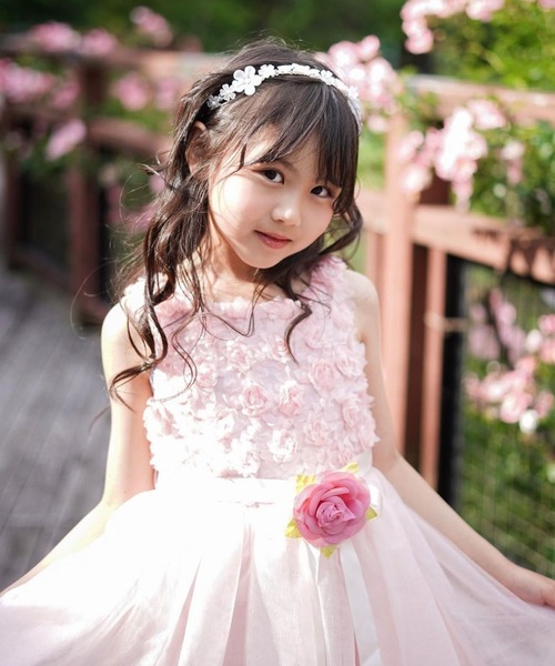 Catherine Cottage（キャサリンコテージ）の「フラワービーズカチューシャ（カチューシャ・キッズ・ホワイト・FREE）」の10枚目の写真