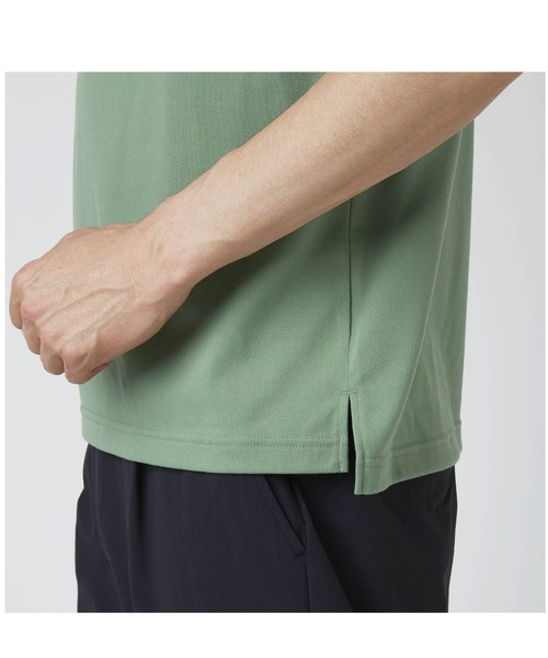 Go to by mizuno(ゴートゥーバイミズノ)の「リサイクルポリエステルロゴプリントTシャツ(Tシャツ/カットソー・メンズ・グリーン/オフホワイト/ネイビー・L/M/XL)」の7枚目の写真