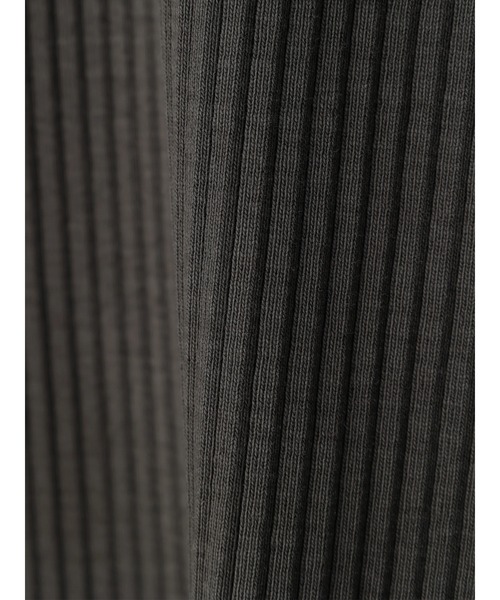 AMERICAN HOLIC（アメリカンホリック）の「抗菌防臭針抜きリブカットプルオーバー（Tシャツ/カットソー・レディース・ブラウン/ブラック/チャコールグレー/オフホワイト・L/M）」の22枚目の写真