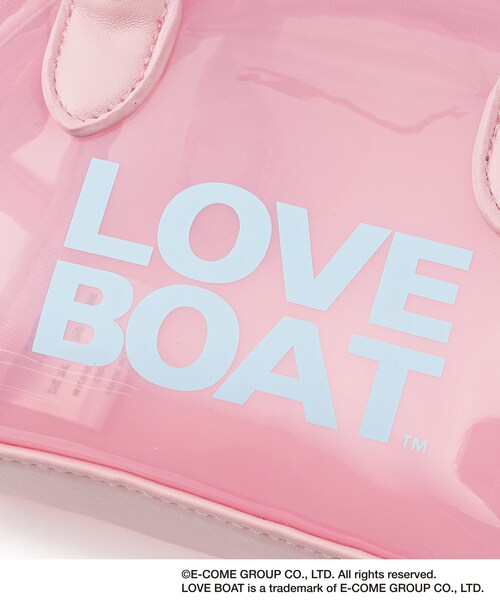 Ober Tashe(オーバータッシェ)の「LOVEBOAT クリアショルダー(ショルダーバッグ・レディース・ピンク系/グリーン/パープル系/ブラック・FREE)」の14枚目の写真