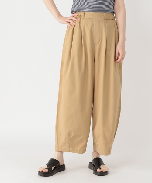 studio CLIP（スタディオクリップ）の「バルーンパンツ（その他パンツ・レディース・ブラウン/ベージュ/ネイビー・PF/MEDIUM/LARGE/ﾌﾘｰ(L)）」の3枚目の写真