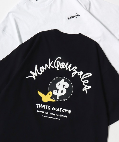 Mark Gonzales(マーク・ゴンザレス)の「MARK GONZALES ARTWORK COLLECTION/マークゴンザレス 別注 オーバーサイズ ストリート バックプリント 半袖Tシャツ/レディース メンズ(Tシャツ/カットソー・メンズ・ホワイト/ミント/ホワイト系その他2/ブラック系その他2/ホワイト系その他/ブラック系その他/ブルー/ベージュ/ブラック/ブラック系その他5/ブラック系その他3/ブラック系その他4/ホワイト系その他5/ホワイト系その他3/ホワイト系その他4/ブラック系その他6/ブラック系その他7/ホワイト系その他6/ホワイト系その他7/ブラック系1/ブラック系3/ブラック系2/ホワイト系3/ホワイト系1/ホワイト系2・M/L/XL)」の20枚目の写真