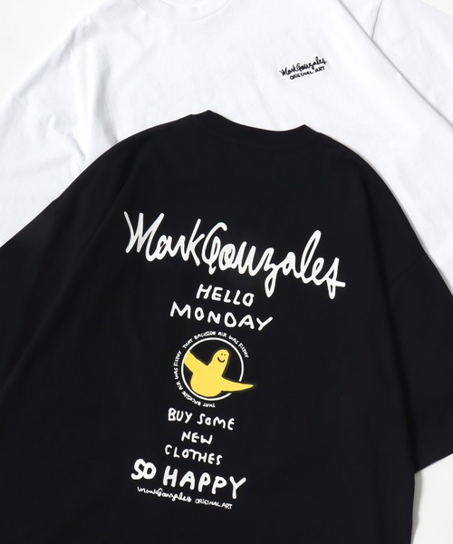 Mark Gonzales(マーク・ゴンザレス)の「MARK GONZALES ARTWORK COLLECTION/マークゴンザレス 別注 オーバーサイズ ストリート バックプリント 半袖Tシャツ/レディース メンズ(Tシャツ/カットソー・メンズ・ホワイト/ミント/ホワイト系その他2/ブラック系その他2/ホワイト系その他/ブラック系その他/ブルー/ベージュ/ブラック/ブラック系その他5/ブラック系その他3/ブラック系その他4/ホワイト系その他5/ホワイト系その他3/ホワイト系その他4/ブラック系その他6/ブラック系その他7/ホワイト系その他6/ホワイト系その他7/ブラック系1/ブラック系3/ブラック系2/ホワイト系3/ホワイト系1/ホワイト系2・M/L/XL)」の21枚目の写真
