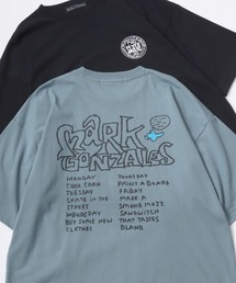 MARK GONZALES ARTWORK COLLECTION/マークゴンザレス 別注 オーバーサイズ ストリート バックプリント 半袖Tシャツ/レディース メンズ