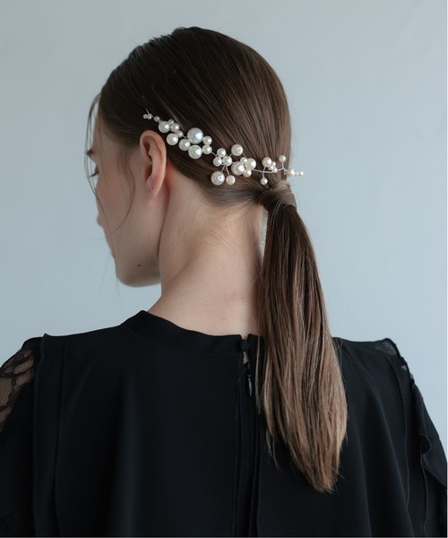 PREFERIR（プレフェリール）の「プリンセス 結婚式 パールヘッドドレス【Made in JAPAN】（その他ヘアアクセサリー・レディース・シルバー/ゴールド・FREE）」の10枚目の写真