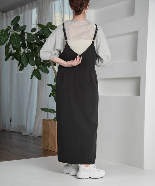 lawgy（ラウジー）の「ribbon satin sheer raglan blouse（シャツ/ブラウス・レディース・ブルー/アイボリー/オレンジ系その他・FREE）」の17枚目の写真