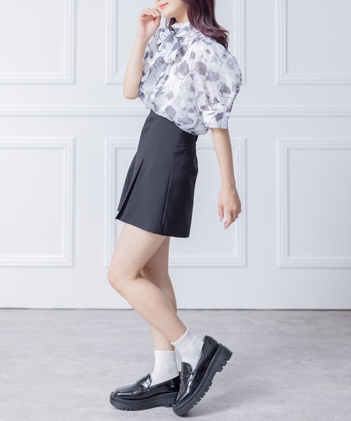 clear(クリア)の「タックハイウエストショートパンツ≪2024SS≫(その他パンツ・レディース・ベージュ/ピンクベージュ/ブラック/アイボリー・S/M)」の18枚目の写真