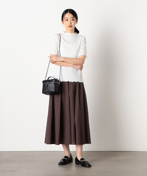 COMME CA ISM(コムサイズム)の「2WAY ショルダー付バニティバッグ(ショルダーバッグ・レディース・ブラック/ブラック系その他・FREE)」の3枚目の写真