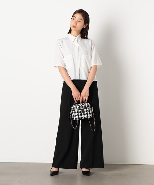 COMME CA ISM(コムサイズム)の「2WAY ショルダー付バニティバッグ(ショルダーバッグ・レディース・ブラック/ブラック系その他・FREE)」の9枚目の写真