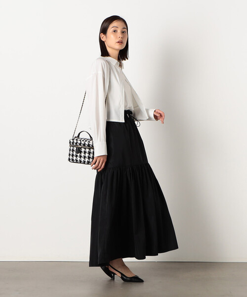 COMME CA ISM(コムサイズム)の「2WAY ショルダー付バニティバッグ(ショルダーバッグ・レディース・ブラック/ブラック系その他・FREE)」の10枚目の写真
