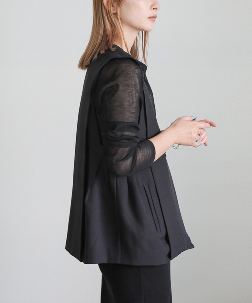 サイドタックギャザーベスト（ベスト）｜select MOCA（セレクト