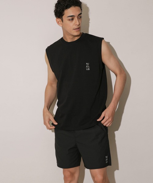 NANO universe（ナノユニバース）の「｢NJ/CLUB｣PARKSTOCK ベーシックタンクトップ（タンクトップ・メンズ・ブルー/ブラック/ホワイト/グリーン/イエロー・S/M/L）」の9枚目の写真
