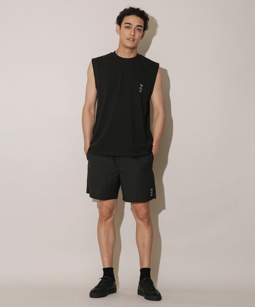 NANO universe（ナノユニバース）の「｢NJ/CLUB｣PARKSTOCK ベーシックタンクトップ（タンクトップ・メンズ・ブルー/ブラック/ホワイト/グリーン/イエロー・S/M/L）」の10枚目の写真