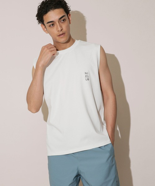 NANO universe（ナノユニバース）の「｢NJ/CLUB｣PARKSTOCK ベーシックタンクトップ（タンクトップ・メンズ・ブルー/ブラック/ホワイト/グリーン/イエロー・S/M/L）」の12枚目の写真