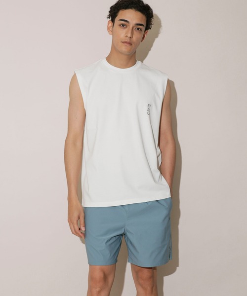 NANO universe（ナノユニバース）の「｢NJ/CLUB｣PARKSTOCK ベーシックタンクトップ（タンクトップ・メンズ・ブルー/ブラック/ホワイト/グリーン/イエロー・S/M/L）」の13枚目の写真