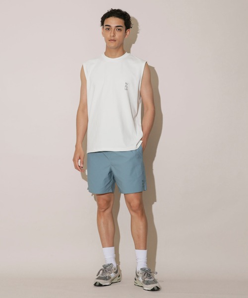 NANO universe（ナノユニバース）の「｢NJ/CLUB｣PARKSTOCK ベーシックタンクトップ（タンクトップ・メンズ・ブルー/ブラック/ホワイト/グリーン/イエロー・S/M/L）」の14枚目の写真