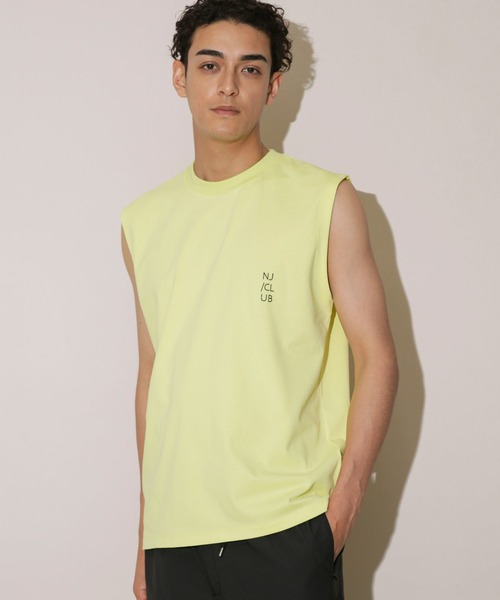 NANO universe（ナノユニバース）の「｢NJ/CLUB｣PARKSTOCK ベーシックタンクトップ（タンクトップ・メンズ・ブルー/ブラック/ホワイト/グリーン/イエロー・S/M/L）」の22枚目の写真