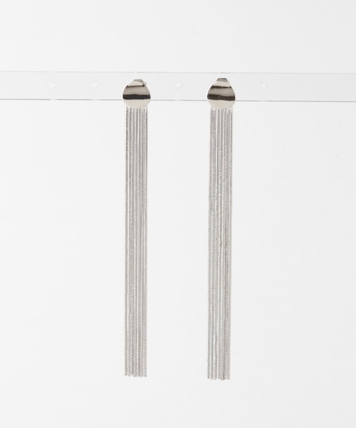 KBF（ケイビーエフ）の「ロングチェーンピアス（ピアス（両耳用）・レディース・シルバー/ゴールド・ONE）」の9枚目の写真