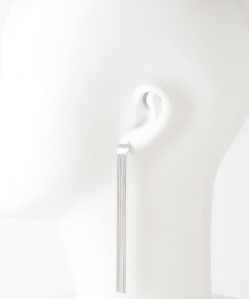 KBF（ケイビーエフ）の「ロングチェーンピアス（ピアス（両耳用）・レディース・シルバー/ゴールド・ONE）」の10枚目の写真