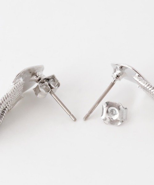 KBF（ケイビーエフ）の「ロングチェーンピアス（ピアス（両耳用）・レディース・シルバー/ゴールド・ONE）」の11枚目の写真