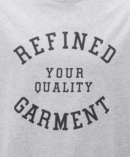 B.C STOCK（ベーセーストック）の「カレッジロゴ Tシャツ ”REFINED GARMENT”（Tシャツ/カットソー・メンズ・ブルー系その他/ホワイト/チャコールグレー/ベージュ・MEDIUM/LARGE）」の13枚目の写真