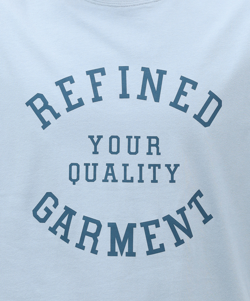 B.C STOCK（ベーセーストック）の「カレッジロゴ Tシャツ ”REFINED GARMENT”（Tシャツ/カットソー・メンズ・ブルー系その他/ホワイト/チャコールグレー/ベージュ・MEDIUM/LARGE）」の16枚目の写真