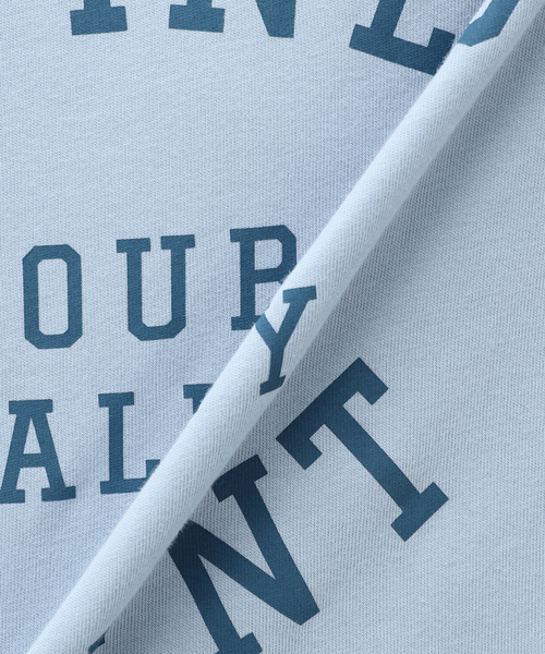 B.C STOCK（ベーセーストック）の「カレッジロゴ Tシャツ ”REFINED GARMENT”（Tシャツ/カットソー・メンズ・ブルー系その他/ホワイト/チャコールグレー/ベージュ・MEDIUM/LARGE）」の21枚目の写真