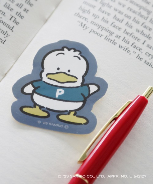 LEPSIM(レプシィム)の「【サンリオキャラクターズ】ステッカー 907724(ステッカー/テープ・レディース・ライトパープル/オレンジ/イエロー/ブルー/グリーン/グレー/アイボリー・ONE SIZE)」の4枚目の写真