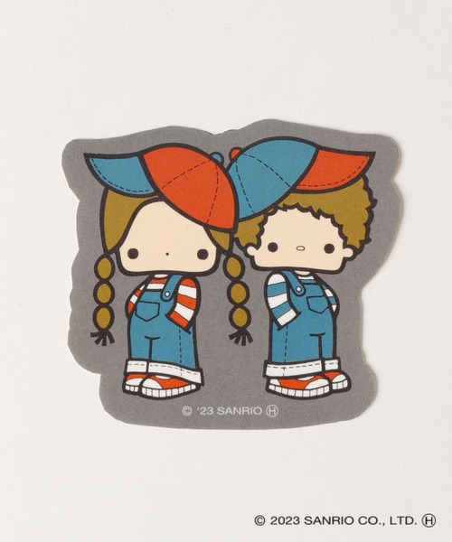 LEPSIM(レプシィム)の「【サンリオキャラクターズ】ステッカー 907724(ステッカー/テープ・レディース・ライトパープル/オレンジ/イエロー/ブルー/グリーン/グレー/アイボリー・ONE SIZE)」の8枚目の写真