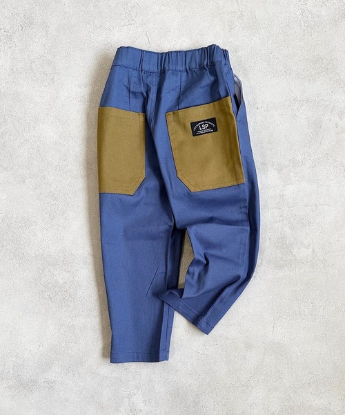 Life Support Products（ライフサポートプロダクツ）の「ツイルタックロングパンツ（80～150cm）（その他パンツ・キッズ・ベージュ/ブルー/ブラック/テラコッタ/カーキ/サーモンピンク・95/100/90/110/80/140/150/130/120）」の5枚目の写真