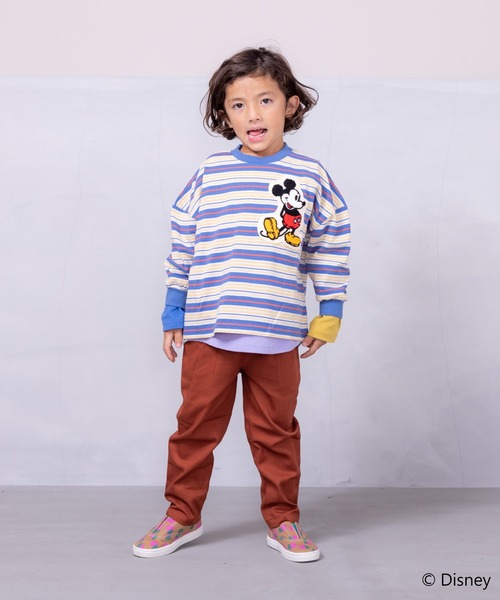 Life Support Products（ライフサポートプロダクツ）の「ツイルタックロングパンツ（80～150cm）（その他パンツ・キッズ・ベージュ/ブルー/ブラック/テラコッタ/カーキ/サーモンピンク・95/100/90/110/80/140/150/130/120）」の7枚目の写真