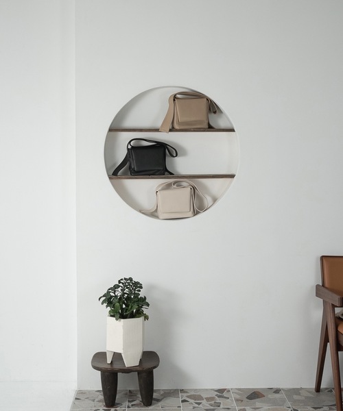 lawgy（ラウジー）の「stitch design useful bag（ショルダーバッグ・レディース・アイボリー/ベージュ/ブラック・FREE）」の18枚目の写真