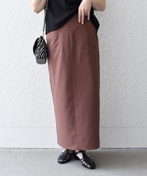 【ZOZO限定】SHIPS.me: 2WAY ストレッチ サスペンダー スカート
