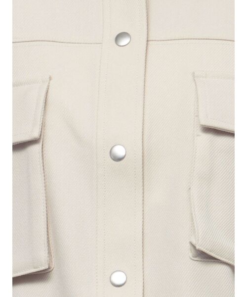 EMODA（エモダ）の「ドロストリングクロップシャツ（シャツ/ブラウス・レディース・その他/カーキ/アイボリー/ブラック・FREE）」の22枚目の写真