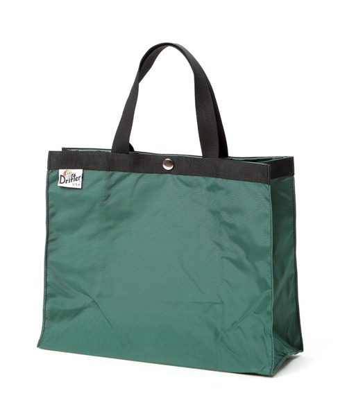 Drifter(ドリフター)の「PAPER BAG TOTE M/ペーパーバッグトートM(トートバッグ・レディース・ブラック/ダークグリーン/レオパード/ゼブラ/ブルー・FREE)」の17枚目の写真