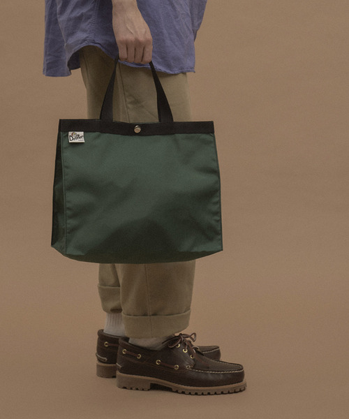 Drifter(ドリフター)の「PAPER BAG TOTE M/ペーパーバッグトートM(トートバッグ・レディース・ブラック/ダークグリーン/レオパード/ゼブラ/ブルー・FREE)」の19枚目の写真
