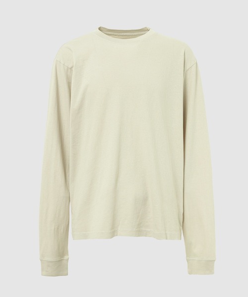 ELEVATED LS_WHITE（Tシャツ/カットソー）｜ECOCYCLE（エコサイクル）