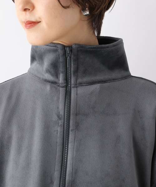 LEPSIM（レプシィム）の「シャギーハーフジッププルオーバー　976183（Tシャツ/カットソー・レディース・グレー/アイボリー/ブラウン・FREE）」の15枚目の写真