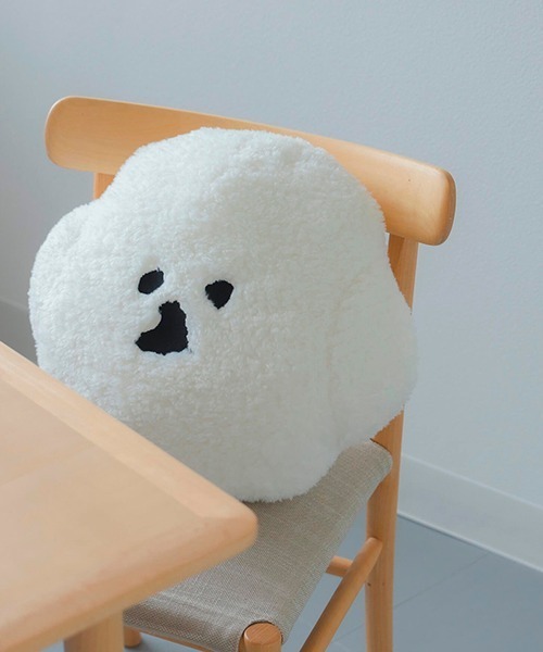 MAMBO（マンボ）の「MAMBO KAOクッション（クッション/クッションカバー・レディース・ホワイト・ONE SIZE）」の4枚目の写真