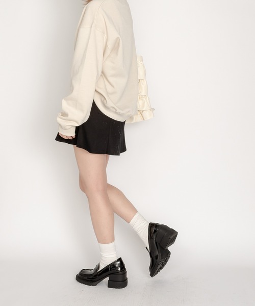 SVEC（シュベック）の「ブロックヒール ペニーローファー パンプス（ローファー・レディース・ブラック・35/36/37/38/39/40）」の17枚目の写真