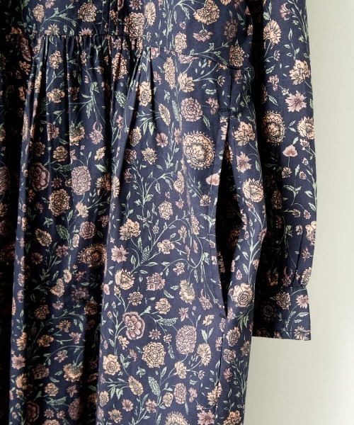 soil（ソイル）の「[SOIL/ソイル] 40Sポプリン フラワープリント