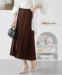 nissen | スムースアコーディオンプリーツスカート(スカート)