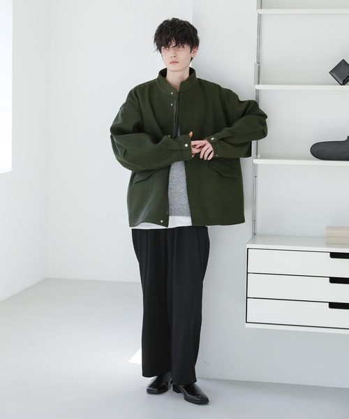 ウールテックメルトンショートモッズブルゾン M-65（ミリタリー