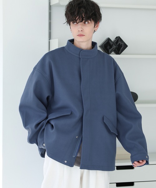 セール】ウールテックメルトンショートモッズブルゾン M-65