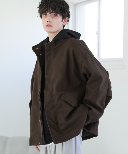 ウールテックメルトンショートモッズブルゾン M-65（ミリタリー