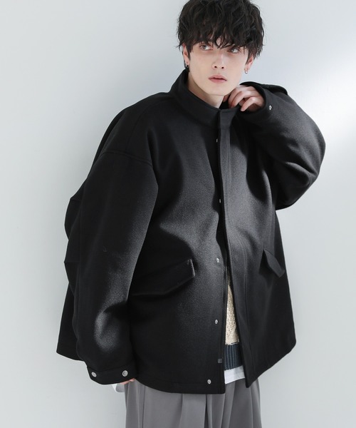 スティーブンアラン M-65 ミリタリー モッズコート ウール メルトン