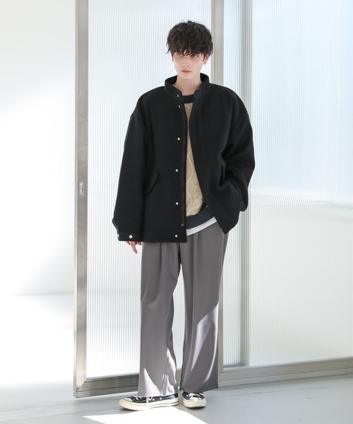 ウールテックメルトンショートモッズブルゾン M-65（ミリタリー