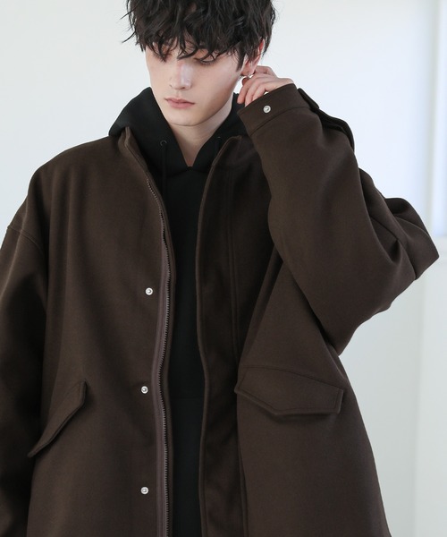 セール】ウールテックメルトンショートモッズブルゾン M-65