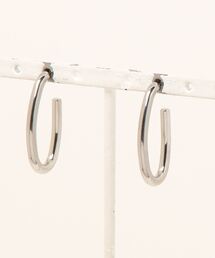 and it_（アンドイット）の「金属アレルギー対応 サージカルステンレス オーバルピアス（ピアス（両耳用））」